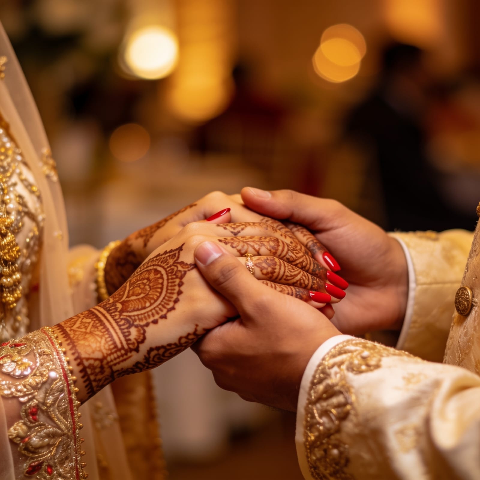Pratham & Anupriya on their wedding day